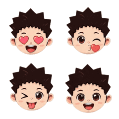 Playful Boy  24 Cute Emojis
