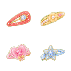 パステルきらめきヘアピン