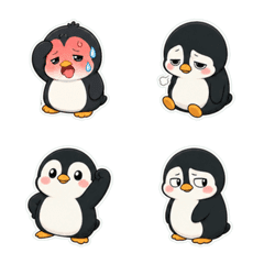ペンギンのふわかお。