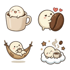 "Mocchy" Cafe Time 2 - Emoji -