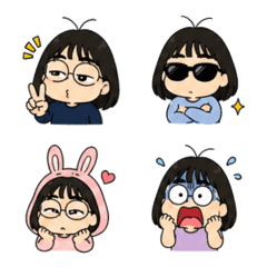 眼鏡の女の子