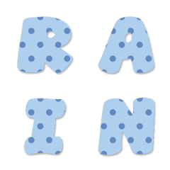 Dot pattern construction paper alphabet