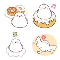 [Emoji] Round, fluffy long-tailed tit