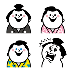 ピーナツ山と相撲の世界 絵文字#2