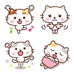 ねこのニャンタン_ シンプル絵文字 1