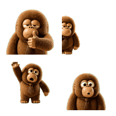 Animated Gori-o-kun Emoji Debuts!
