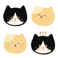 Oru & Miji: Animated Cat Stickers