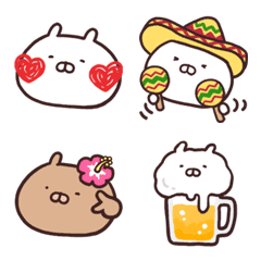 うさまるアチアチ絵文字