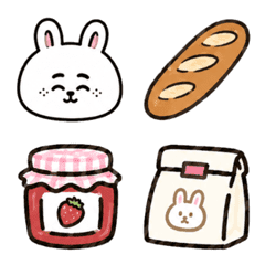 Bread-loving Bunny
