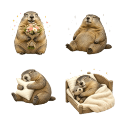 一年中使える！ マーモット