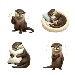 一年中使える！ カワウソ