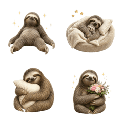 一年中使える！ ナマケモノ