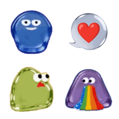 Moving Colorful Slime!