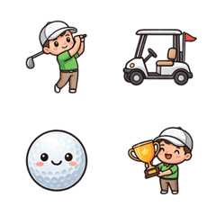 Play golf Emoji