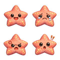 ♡雲朵兔兔表情貼68♡海星♡