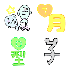 Birth Month, Zodiac & Blood Type Emojis