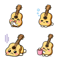 毎日使えるかわいいギター絵文字