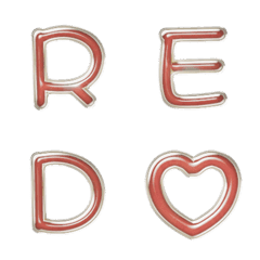 alphabet and responce VOL1 stone red