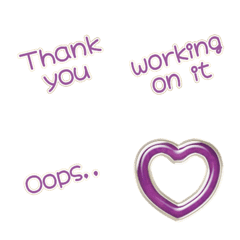 alphabet and responce VOL1 stone purple