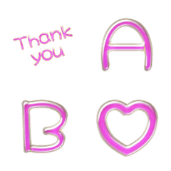alphabet and responce VOL1 grain pink