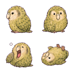Goofy Kakapo
