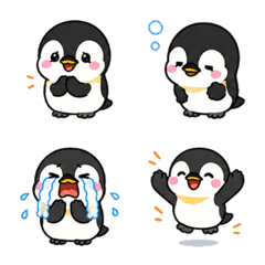 Cute Penguin Emoji for Chat