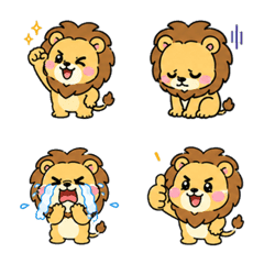 Cute Lion Emoji for Everyday Chat