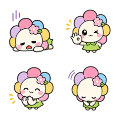 Cute Flower Fairy Emoji