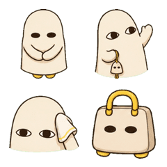 Medjed-kun Polite Greeting Emoji