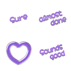 alphabet responce VOL1 blue purple