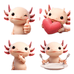 Axolotl Everyday Emoji
