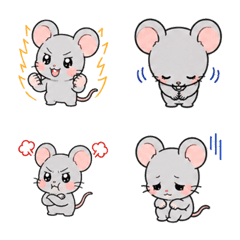 Cute Mouse Emoji for Everyday Chat