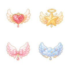Pastel Angel Wings