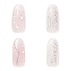 ネイル図鑑｜清透晶膜