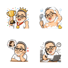 かわいいちびおじさん