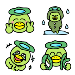 かっぱの日常絵文字4
