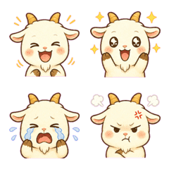 Meepoko Goat Emoji