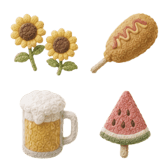 Fluffy & Soft Emojis 3 (Summer)