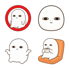 ヨハクさん　絵文字（ゆるいヨハクさん）