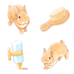 立ち耳うさぎさん絵文字