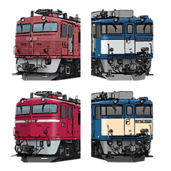 Locomotive Diesel Car Train Emoji 7