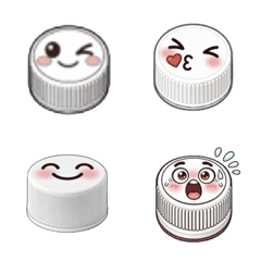 ペットボトルのキャップちゃん絵文字