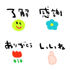 nenerin色んな絵文字セット可愛い765修正