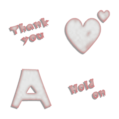 red pink grange  alphabet Vol1