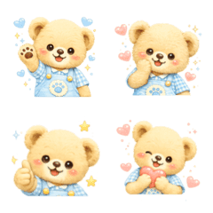 毎日使える♡テディベア絵文字