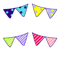 Colorful garlands!! Part2.