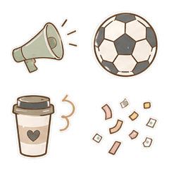 Stylish Sports Cheer Emojis