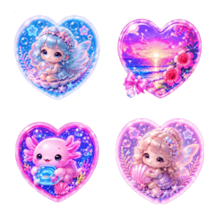 海の生き物♡シール♡