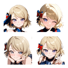 Blonde Hero RPG Emoji