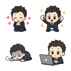 Cute Office Worker Emoji for Everyday